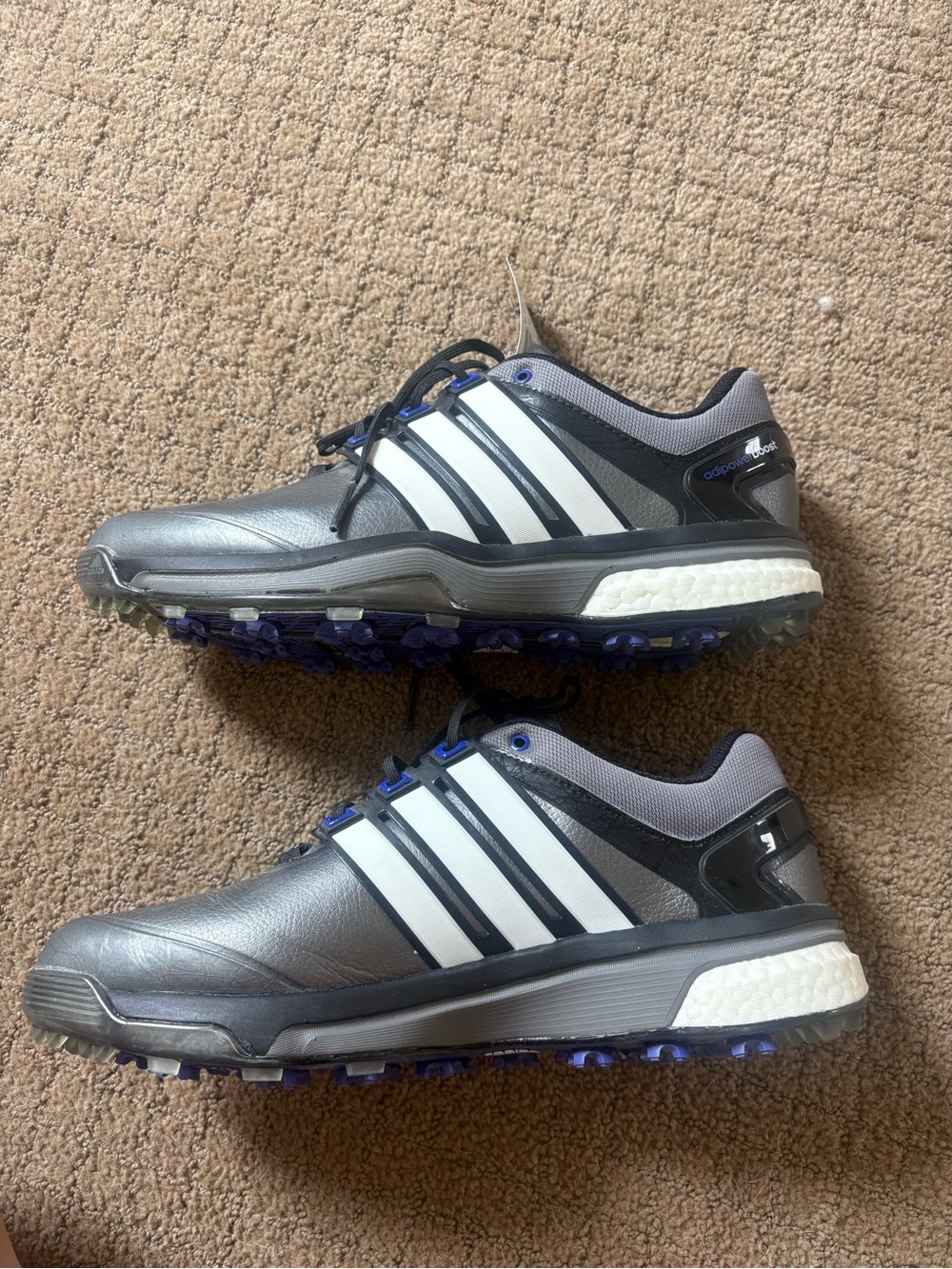 Adidas Men’s Gray Athletic Golf Shoes (NWT)